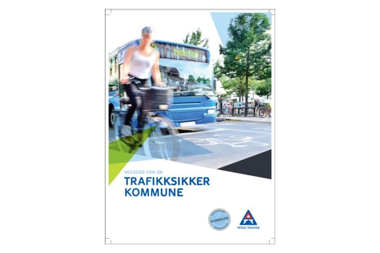 Skjermbilde av forsiden på veilederen til trafikksikker kommune.